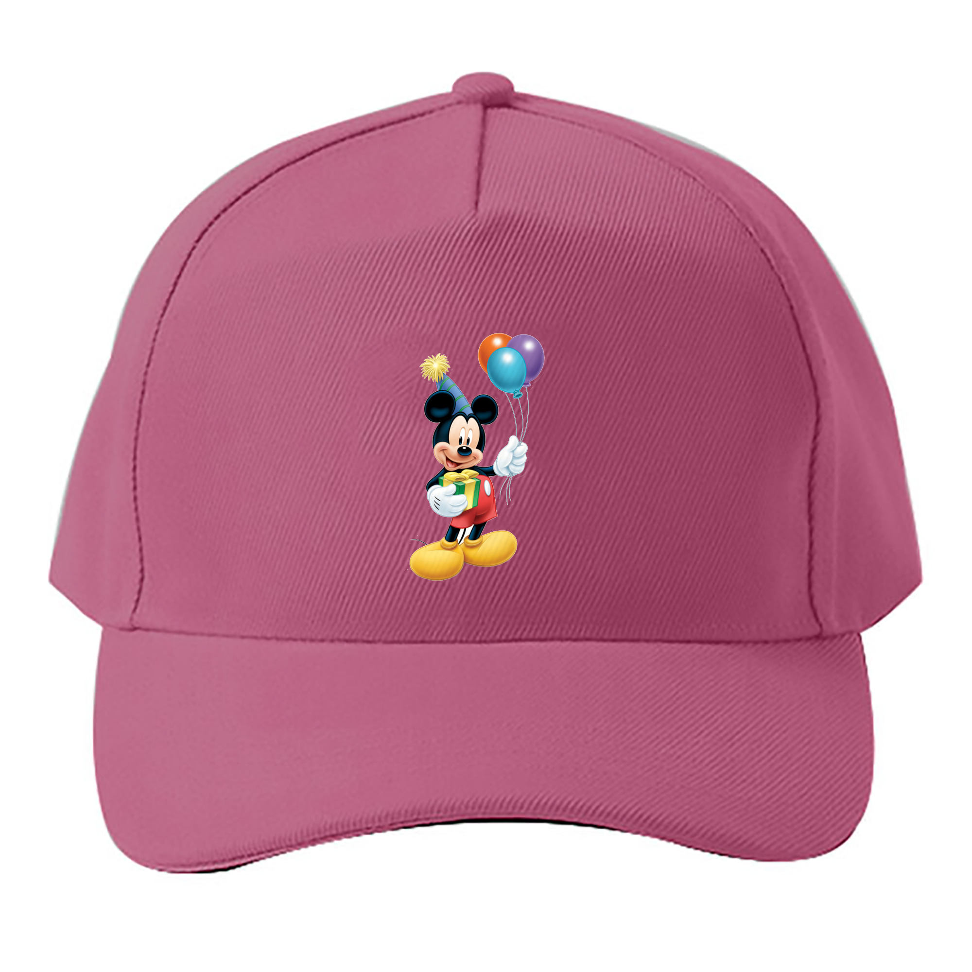 （画像用） ミッキーマウス Mickey Mouse ベースボールキャップ 綿100％ 男女兼用 帽子 スポーツ